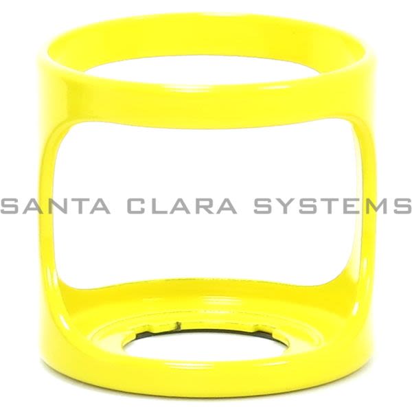 Allen Bradley 800F-AMRGY Mushroom Button Guard | Yellow Product Image