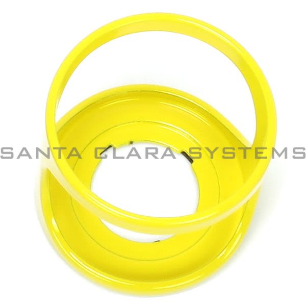 Allen Bradley 800F-AMRGY Mushroom Button Guard | Yellow Product Image