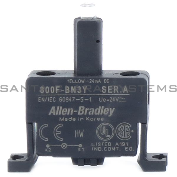 Allen Bradley 800F-BN3Y LED Module Product Image