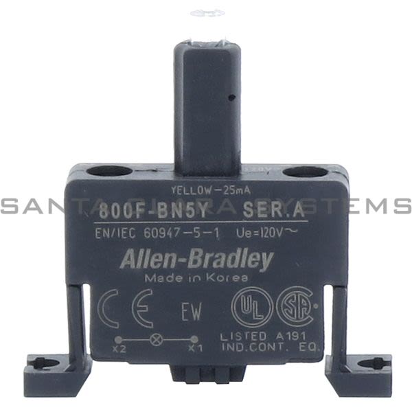 Allen Bradley 800F-BN5Y LED Module Product Image
