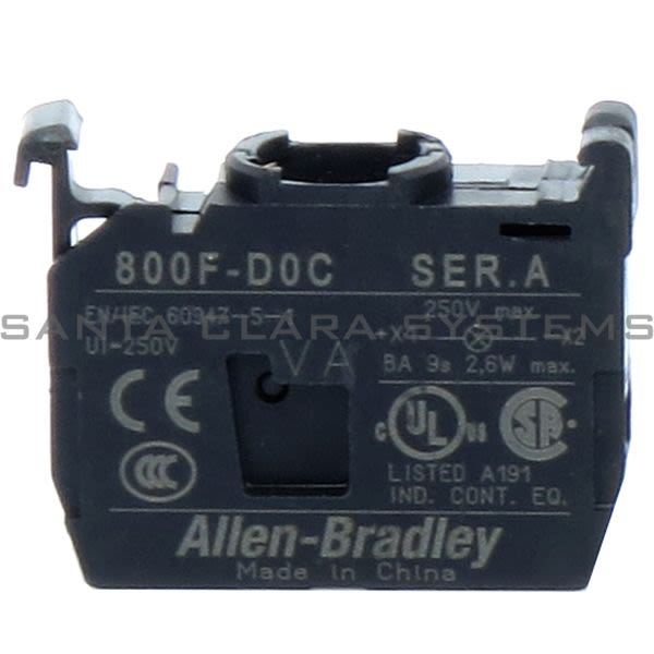 Allen Bradley 800F-D0C Light Module, Incandescent Product Image