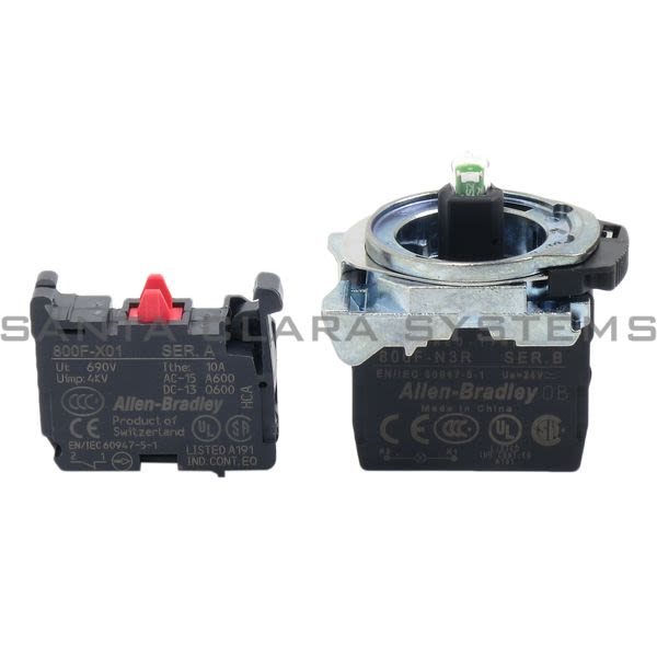 Allen Bradley 800F-MN3RX01 Integrated LED Product Image