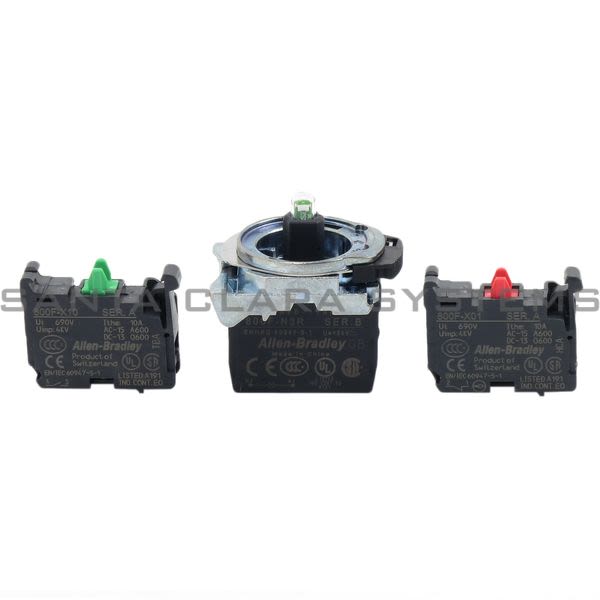 Allen Bradley 800F-MN3RX11 Integrated LED Metal Latch Mount Product Image