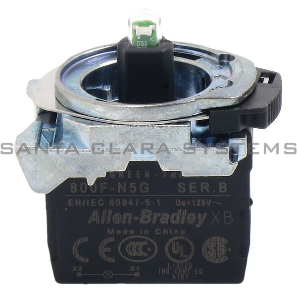 Allen Bradley 800F-MN5G LED Module With Metal Latch Product Image