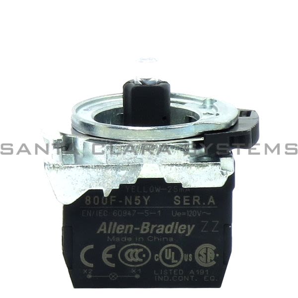 Allen Bradley 800F-MN5Y LED Module With Metal Latch Product Image