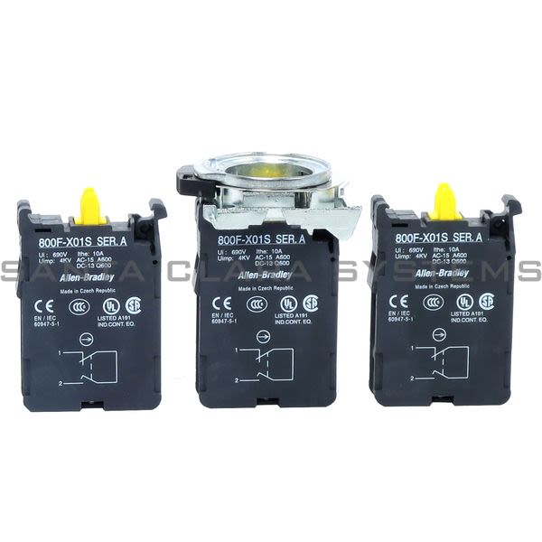 Allen Bradley 800F-MX03S Contact Product Image