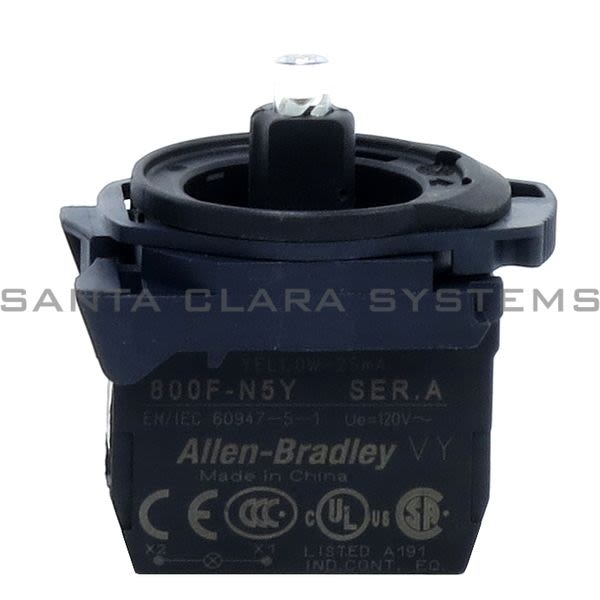 Allen Bradley 800F-PN5Y LED Module With Plastic Latch Product Image