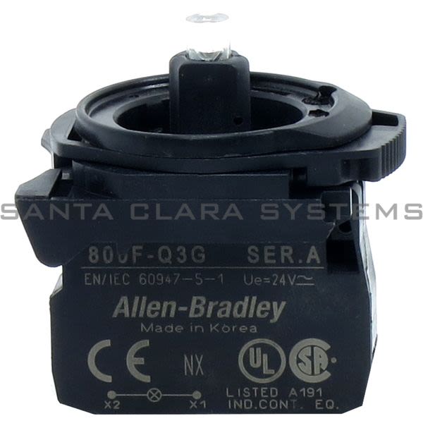 Allen Bradley 800F-PQ3G LED Module With Plastic Latch Product Image