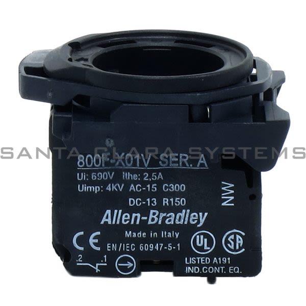 Allen Bradley 800F-PX01V Contact Cartridge With Latch Product Image