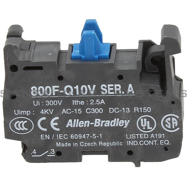 Allen Bradley 800F-Q10V Control Product Image