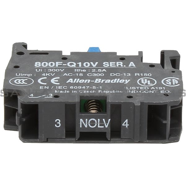 Allen Bradley 800F-Q10V Control Product Image