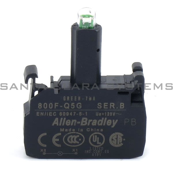 Allen Bradley 800F-Q5G Light Module Product Image