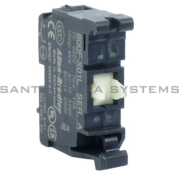Allen Bradley 800F-X01L Auxiliary Contact Block Product Image