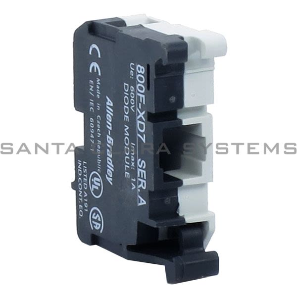 Allen Bradley 800F-XD7 Diode Contact Block Product Image