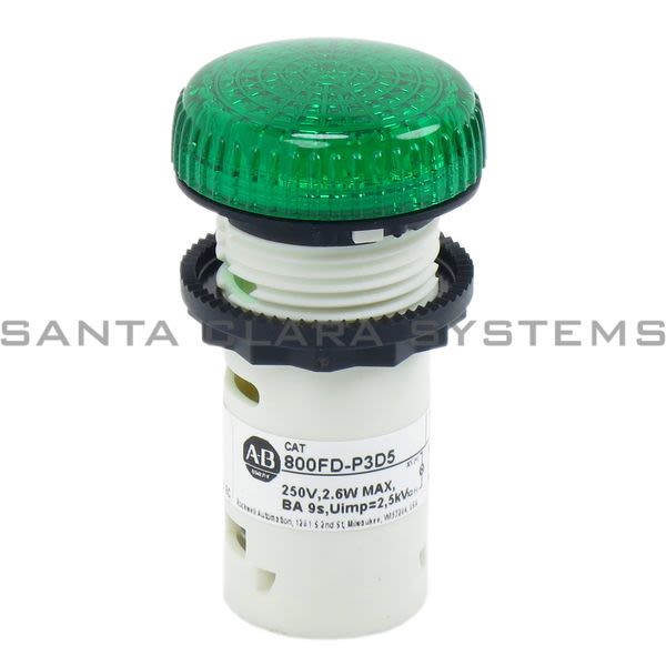 Allen Bradley 800FD-P3D5 Monolithic Pilot Light Product Image