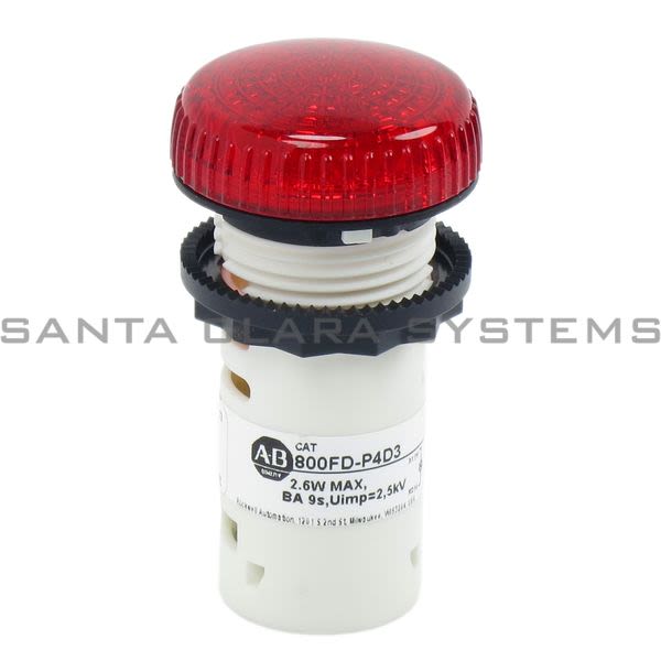 Allen Bradley 800FD-P4D3 Pilot Light Product Image