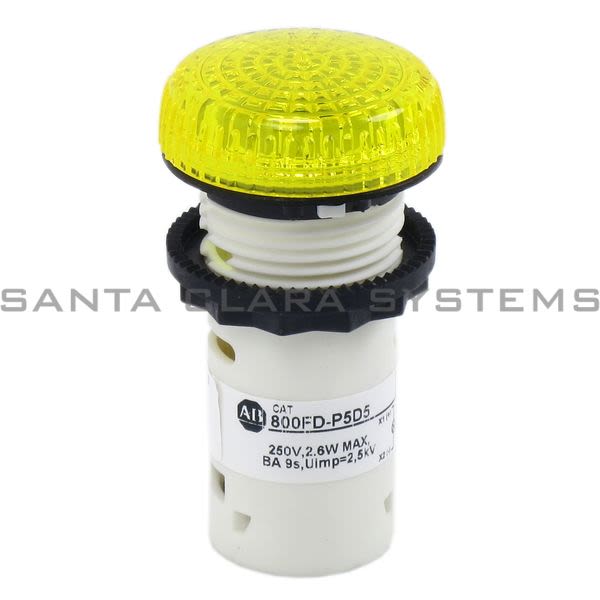 Allen Bradley 800FD-P5D5 Pilot Light Product Image