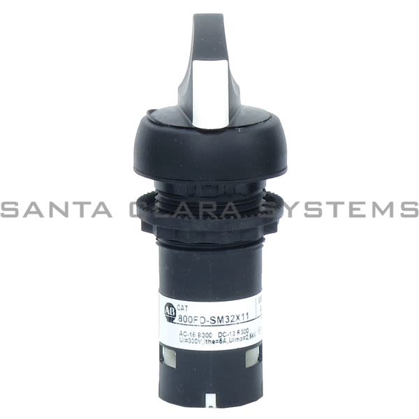 Allen Bradley 800FD-SM32X11 Maintained Selector Switch Black Product Image