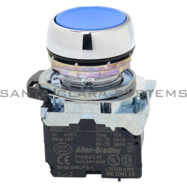 Allen Bradley 800FM-F6MX10 Pushbutton Product Image