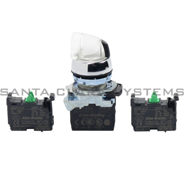 Allen Bradley 800FM-LSR37MN3WX20 Selector Switch Product Image