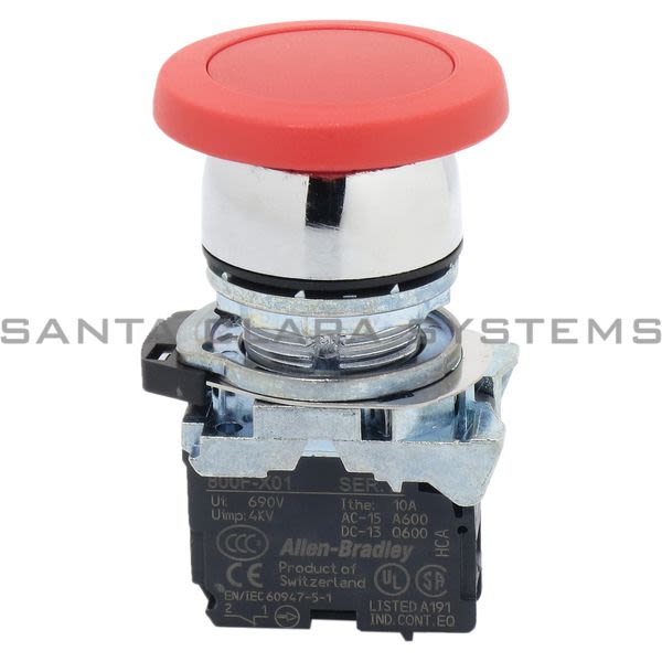 Allen Bradley 800FM-MM44MX01 Pushbutton Product Image