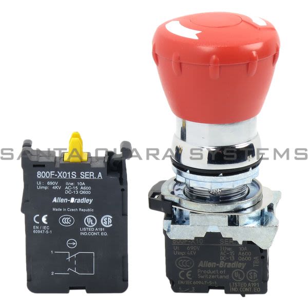 Allen Bradley 800FM-MT44MX11S Pushbutton Product Image