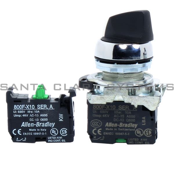 Allen Bradley 800FM-SM22MX10 Selector Switch Product Image