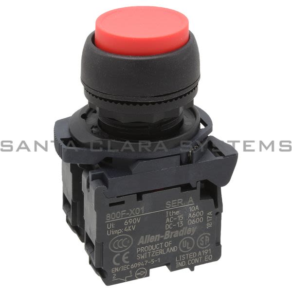 Allen Bradley 800FP-E4PX02 Puch Button Product Image