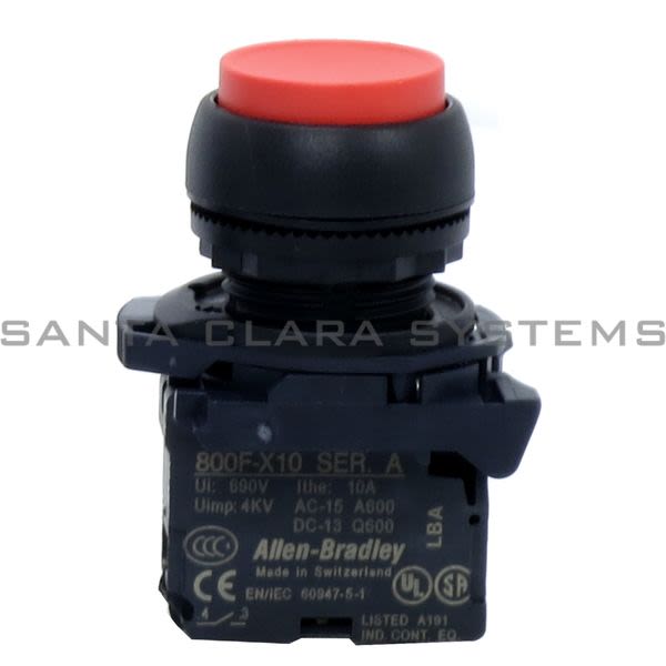 Allen Bradley 800FP-E4PX10 Pushbutton Product Image