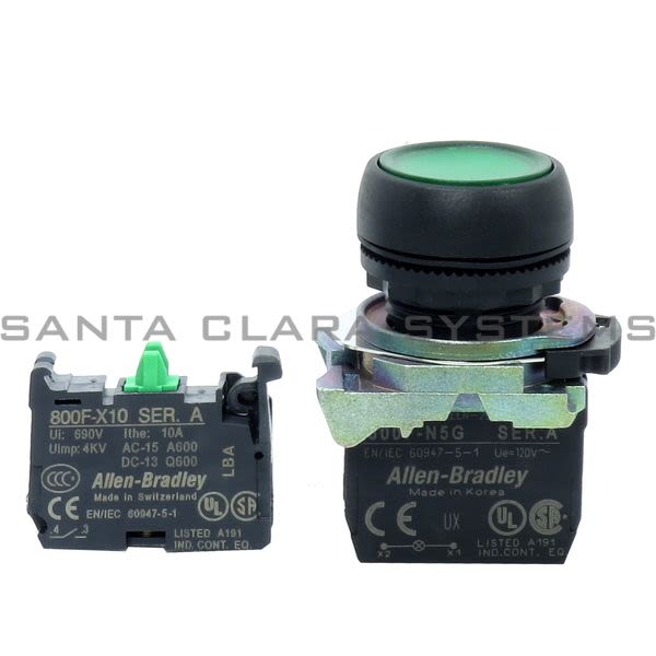 Allen Bradley 800FP-LF3MN5GX10 Illuminated Push Button Product Image