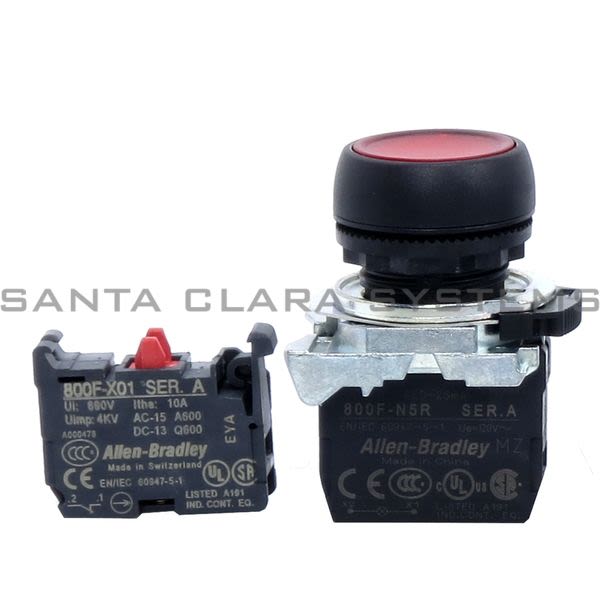 Allen Bradley 800FP-LF4MN5RX01 Illuminated Push Button Product Image