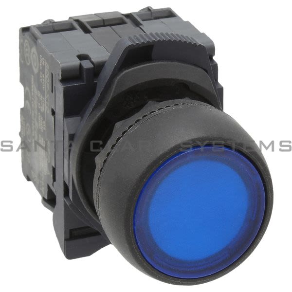 Allen Bradley 800FP-LF6PN3WX20 Illum Flush Push Button Blue Product Image