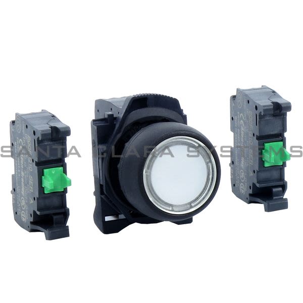 Allen Bradley 800FP-LF7PQ3WQ20 Illuminated Push Button, Plastic, Flush Product Image