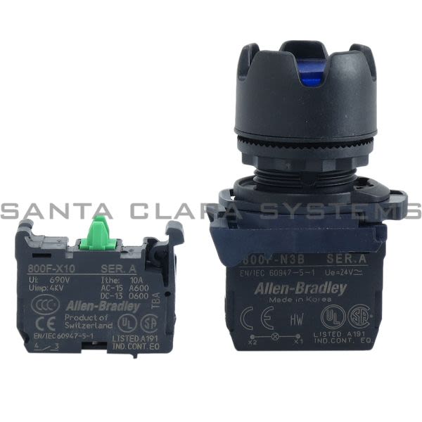 Allen Bradley 800FP-LG6PN3BX10 Push Button Product Image