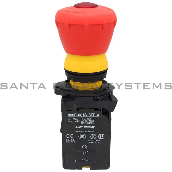 Allen Bradley 800FP-LMT44PN3RX11S Push Button Product Image