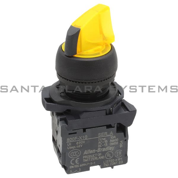Allen Bradley 800FP-LSM25PN3WX10 Illuminated Selector Switch Product Image