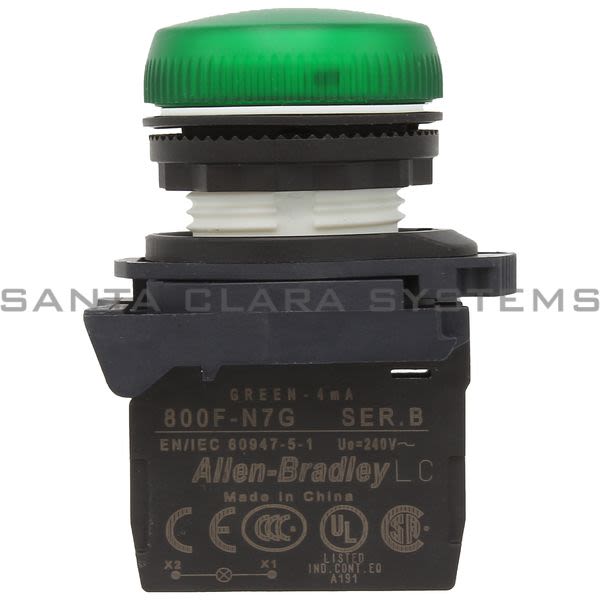 Allen Bradley 800FP-P3PN7G Pilot Light Product Image