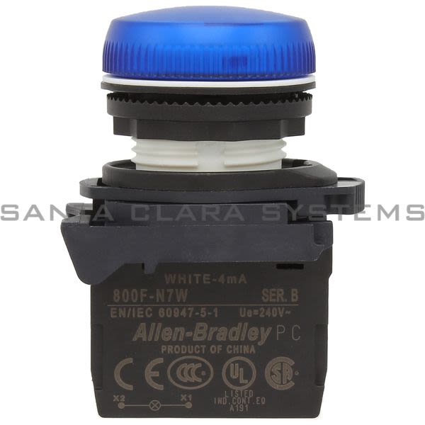 Allen Bradley 800FP-P6PN7W Pilot Light Product Image