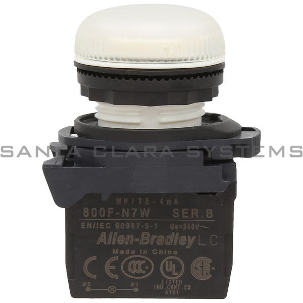 Allen Bradley 800FP-P7PN7W Pilot Light Product Image