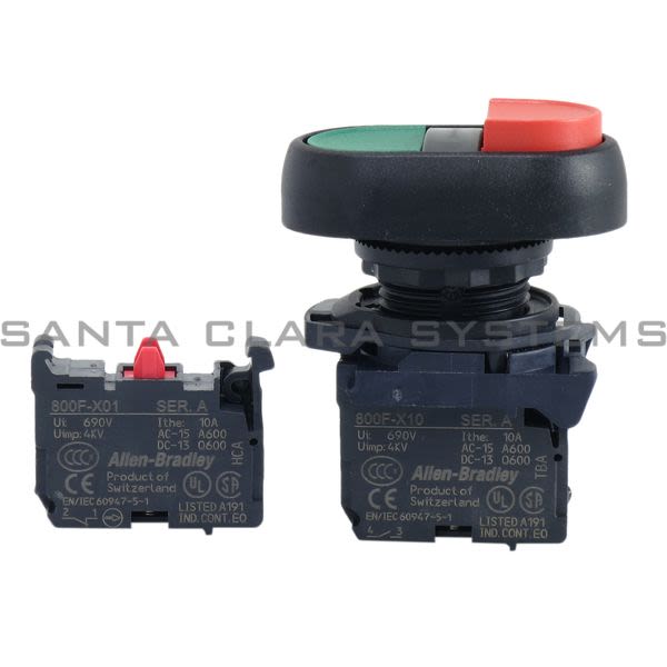 Allen Bradley 800FP-U2E4F3PX11 Pushbutton Product Image