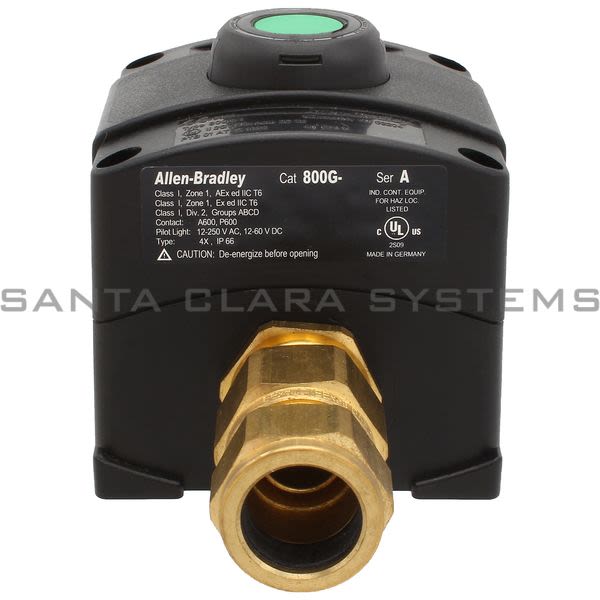 Allen Bradley 800G-1F3A8 Push Button Station Product Image