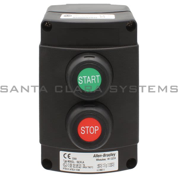 Allen Bradley 800G-2FAAFBA2 Hazardous Location Complete Station Product Image