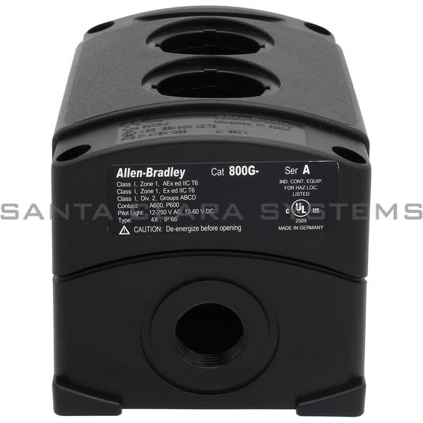 Allen Bradley 800G-2P Enclosure Product Image