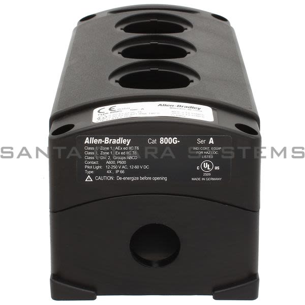 Allen Bradley 800G-3P Enclosure Product Image