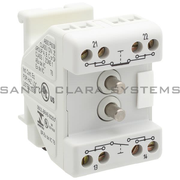 Allen Bradley 800G-XBA Back of Panel Component Product Image
