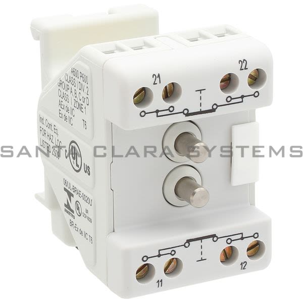 Allen Bradley 800G-XBN Back of Panel Component Product Image