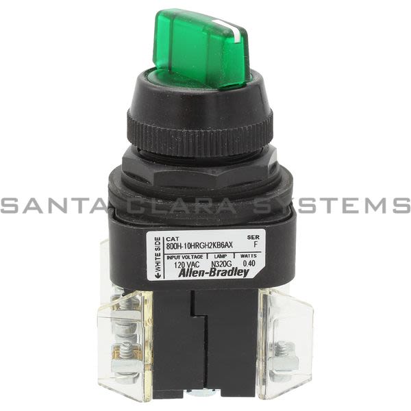 Allen Bradley 800H-10HRGH2KB6AX Selector Switch Product Image
