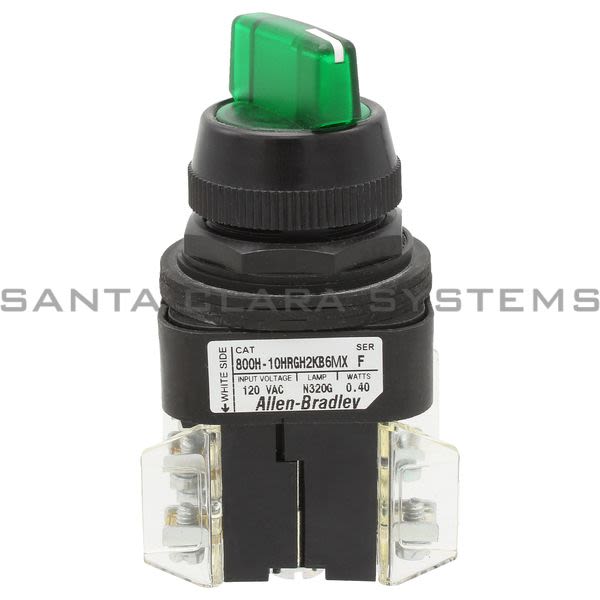 Allen Bradley 800H-10HRGH2KB6MX Selector Switch Product Image