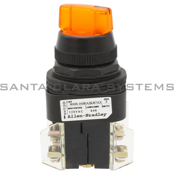 Allen Bradley 800H-10JRA2KB7AX Selector Switch Product Image