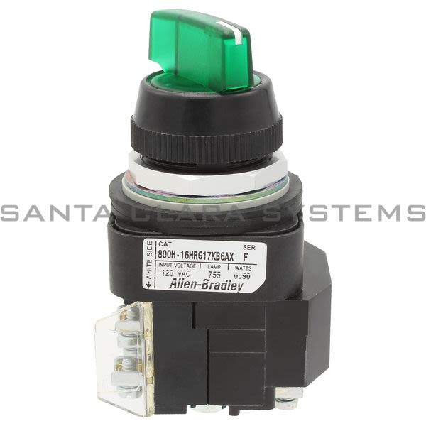 Allen Bradley 800H-16HRG17KB6AX Selector Switch Product Image